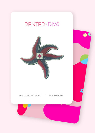 Drunken Starfish- Men's Pendant - Dented Diva