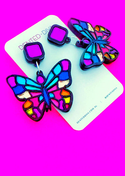 Heavenly Butterfly - Dangle AVAILABLE 22/02 - Dented Diva
