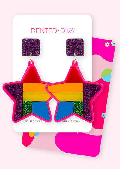 Be Your Own Superstar- Dangle - Dented Diva