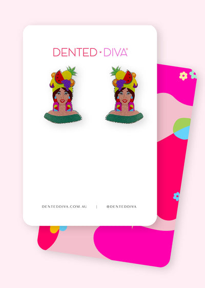 Colourful Carmen- Stud - Dented Diva