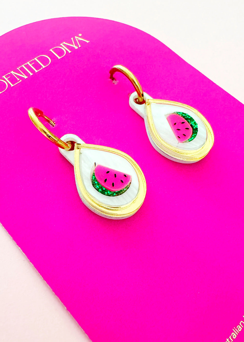 Wonderful Watermelon -Earrings