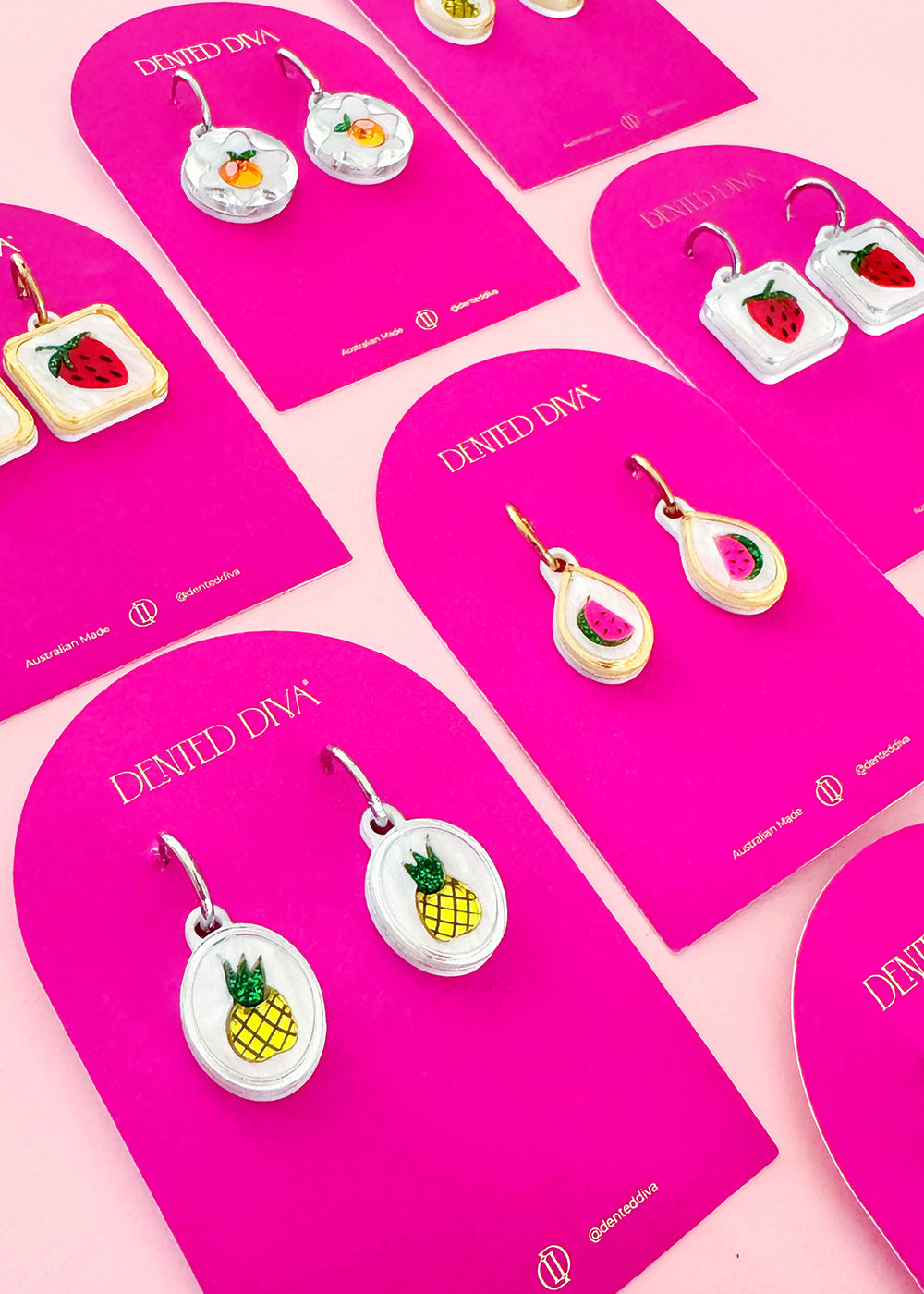 Bedazzling Banana -Earrings