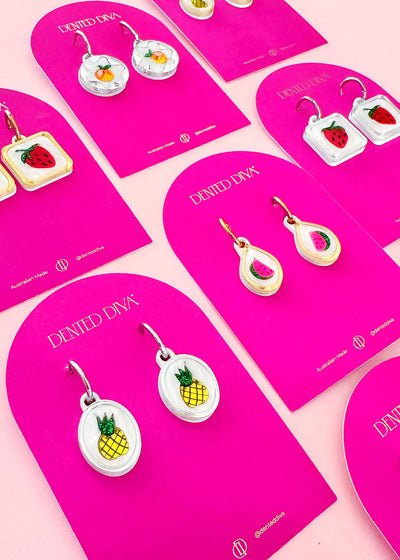 Wonderful Watermelon -Earrings