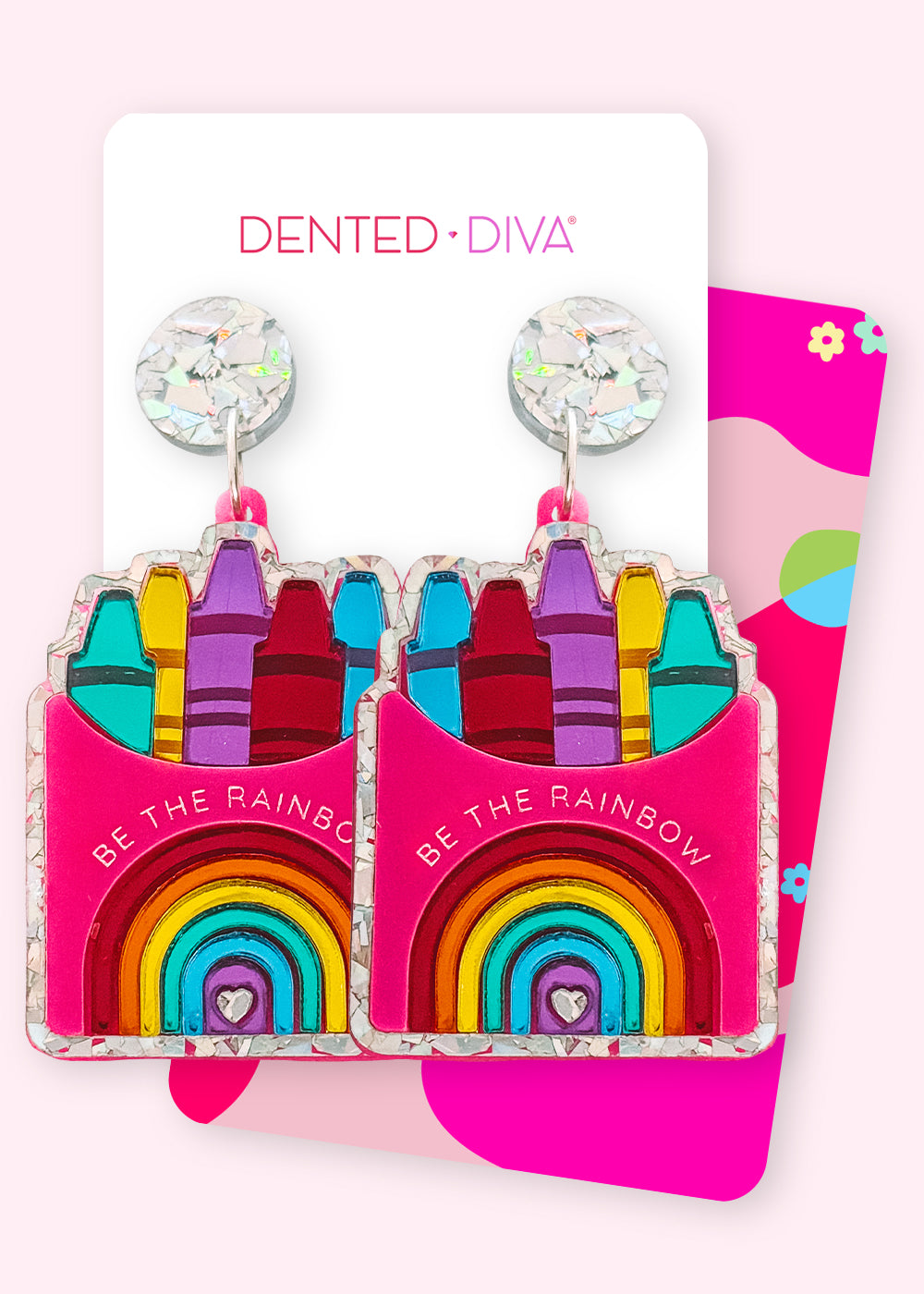 Be The Rainbow - Dangle - Dented Diva