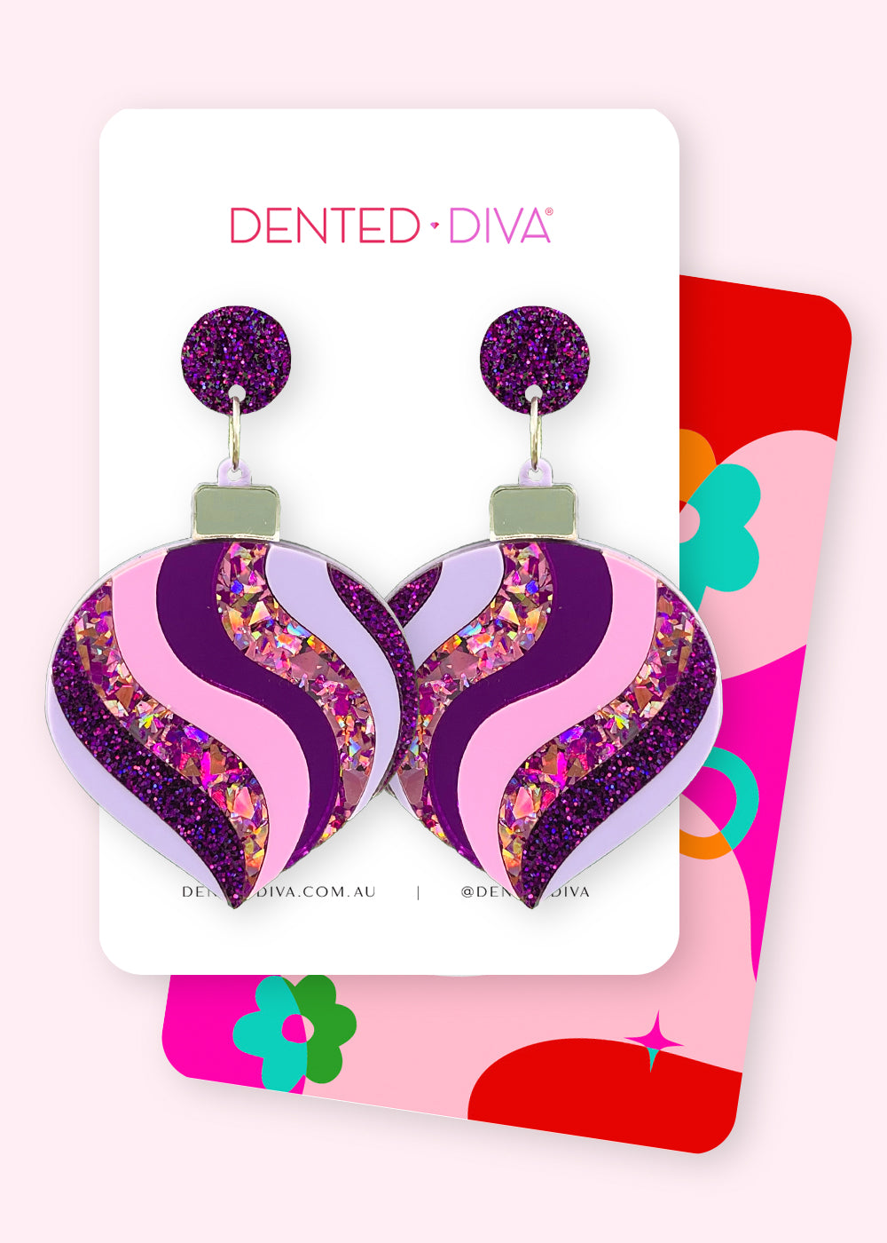 Bedazzled Bauble - Dangle - Dented Diva
