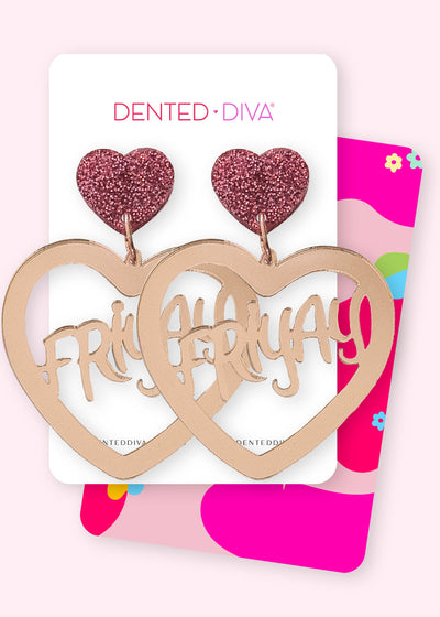 Friyay- Dangle - Dented Diva