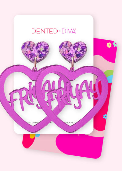 Friyay- Dangle - Dented Diva