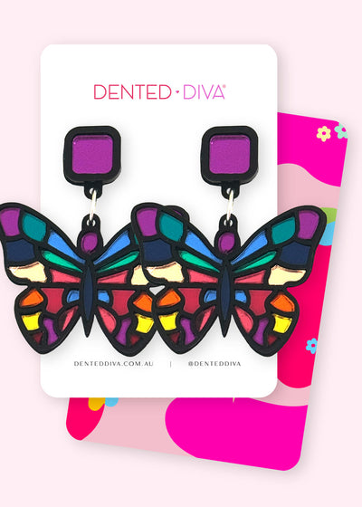 Heavenly Butterfly - Dangle AVAILABLE 22/02 - Dented Diva