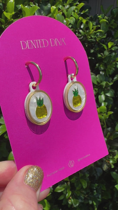 Perfect Pineapple -Earrings