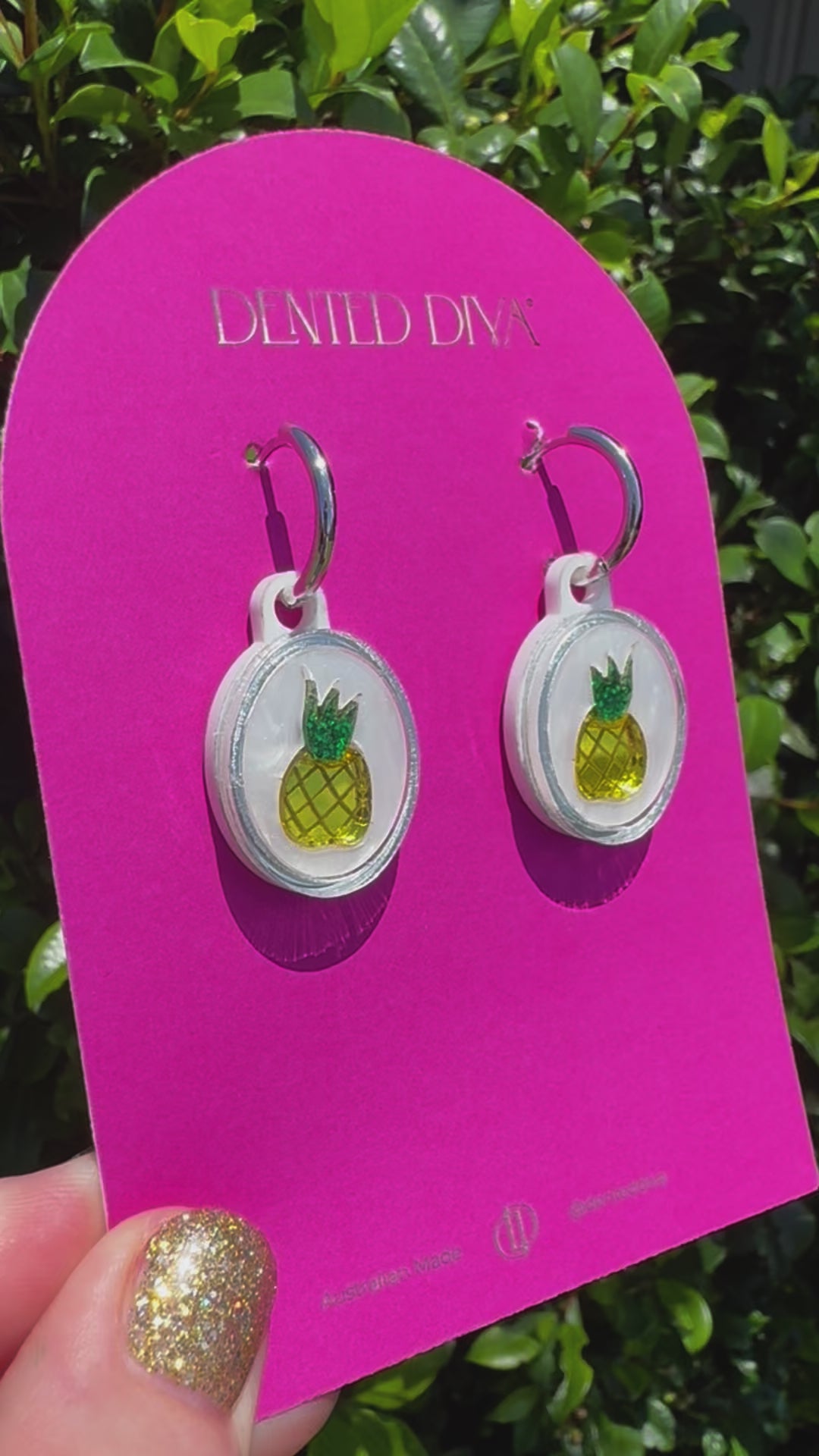 Perfect Pineapple -Earrings