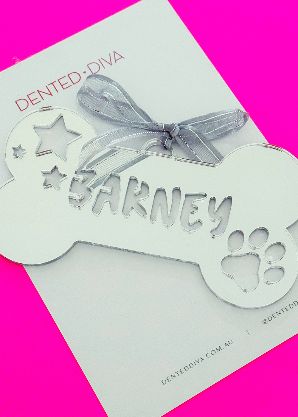 Puppy Love Bauble- MADE TO ORDER - Dented Diva