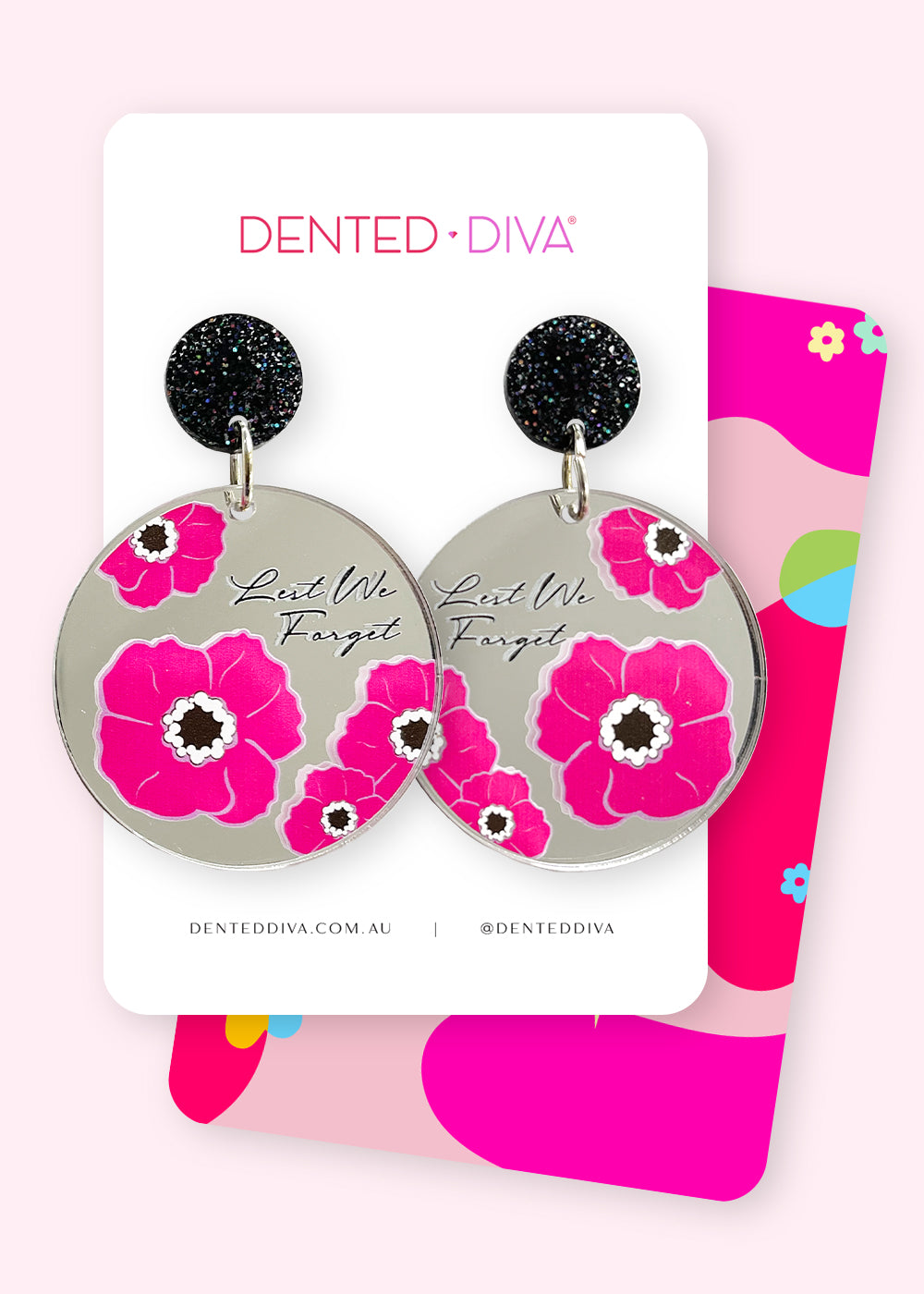 Lest We Forget - Poppy Collection Dangle - Dented Diva